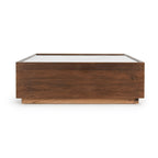 Tavolino da salotto Classic Home Santa Barbara 49 in vetro e legno