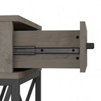 Table d'appoint industrielle City Park avec tiroir