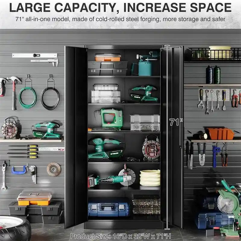 Metal Garage Storage Cabinet