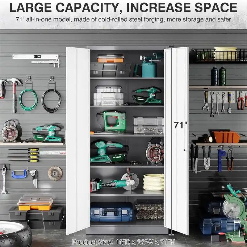 Metal Garage Storage Cabinet