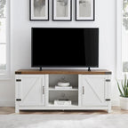Meuble TV avec porte de grange Middlebrook Firebranch 58 pouces