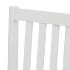 Set of 4 Solid Wood Slat-Back Dining Chairs, Sturdy Frame, Classic Design, Easy Assembly