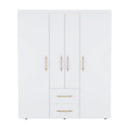 Bariloche Armoire with Hanging Rods, Shelves, 2 Drawers