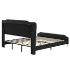 Modern Upholstered PU Leather Bed