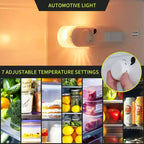 4.5 Cu.Ft Mini Fridge with Freezer,Compact Refrigerator w/Reversible Door, Adjustable Thermostat Energy-Efficient, Small Fridge