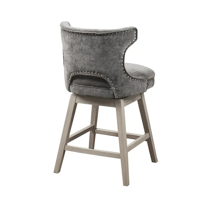 Madison Park Janet 360 degree Swivel Counter Stool