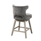 Madison Park Janet 360 degree Swivel Counter Stool