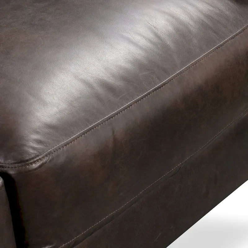 Poly & Bark Sorrento Sofa - Full Grain Genuine Italian Leather
