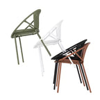 7-Piece Outdoor Expandable Patio Dining Set with Stackable Chairs, Acacia Wood Table