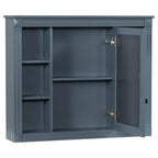 36'' Modern Bathroom Vanity with Top Sink and Mirror Cabinet,2 Doors and 2 Drawers