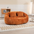 GDFStudio - Divano Pigro a 2 Posti Laurel Chenille con Schiuma ad Alta Densità e Comfort Extra Large