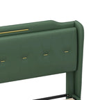 Modern Upholstered PU Leather Bed