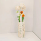 Plug In Column LED Rattan Floor Lamp for Living Room