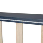 Whisen Wood Twin Size Race Car-Shaped Platform Bed with LED and Upholstered Backrest