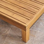Brava Outdoor Acacia Wood 6-piece Chat Set by Christopher Knight Home