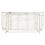 SAFAVIEH Bryn Étagère de boulanger d'extérieur victorienne en fer forgé à 4 niveaux - 63,5 cm l x 38,1 cm P x 160 cm H - 25L x 15P x 63H