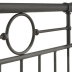 Letto in metallo nero