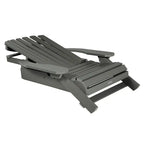 Sedia Adirondack Pieghevole e Reclinabile King-Size HIGHWOOD