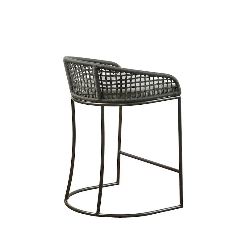 Madison Park Carmel Woven Counter Stool 25