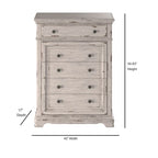 Palisade 5-Piece Antique White Bedroom Set