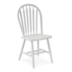 Chaise de salle à manger Windsor Arrowback en bois massif