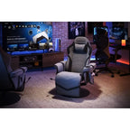 Gaming Recliner - Reclining Gaming Chair with Footrest