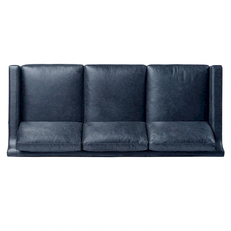 Poly & Bark Sorrento Sofa - Full Grain Genuine Italian Leather