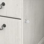 Scrivania Direzionale Bush Furniture Saratoga con Cassetti e Vani Contenitori