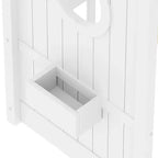 Twin/Full Size House Platform Bed Frame Toddler Floor Bed Kids Montessori Bed Playhouse Bed with Storage Shelf - ModernLuxe