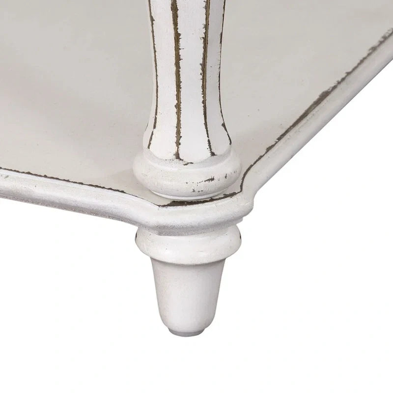 Magnolia Manor Antique White Leg Night Stand