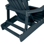 Sedia Adirondack Pieghevole e Reclinabile King-Size HIGHWOOD
