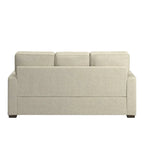 Roros Fabric Upholstered Square Arm Sofa by iNSPIRE Q Classic
