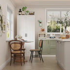 Versatile Kitchen Organizer: Compact 31.5  Cabinet with Smart Storage