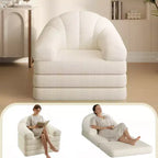 Yaheetech 2-in-1 Folding Sofa Bed Foldable Chair Bed for Living Room, Bedroom