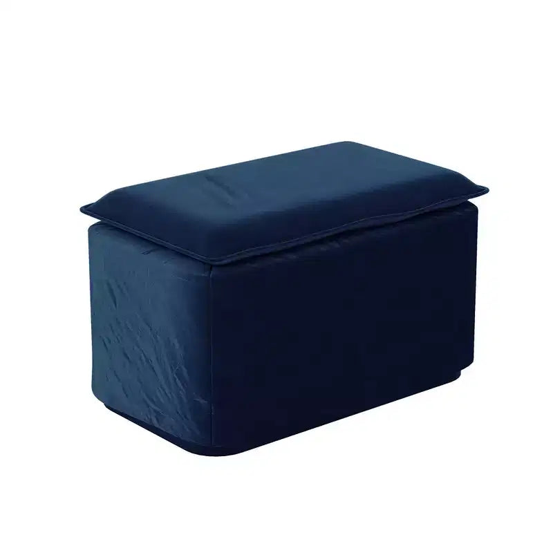 Whisen Velvet 3-in-1 King Size Pull-Out Sofa Bed & Convertible Sleeper Sofa with Movable Ottoman, Tufted Design