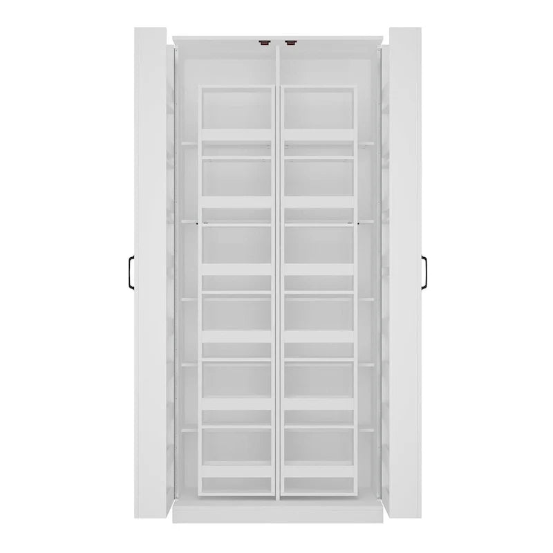 Versatile Kitchen Organizer: Compact 31.5  Cabinet with Smart Storage