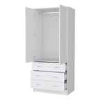 Armoire Prescott - Blanche