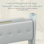 Modern Upholstered PU Leather Bed