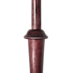 Porte-manteau sur pied en bois d'hévéa à motif de branches d'arbre avec 8 crochets - 24,5 l x 70,87 h