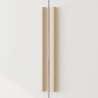Wardrobe Armoire Wooden Closet Cabinet 6 Storage Cube and Hanging Rod