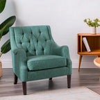 Fauteuil d'appoint capitonné moderne