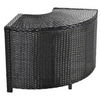 Spa Surround Spa Frame Quadrilateral Outdoor Rattan Sectional Sofa Set