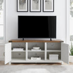 Meuble TV avec porte de grange Middlebrook Firebranch 58 pouces