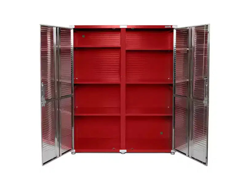 Seville Classics UltraHD 2-Piece Extra-Wide Storage Cabinet Set, 60 x 24
