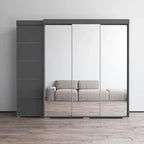 Armoire à trois miroirs