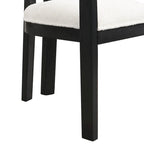 Sedia da pranzo moderna e sofisticata Conrad con braccioli di Christopher Knight Home