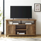 Meuble TV haut Middlebrook 58 po à porte rainurée