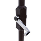 Outdoor Kjerstin Valance 9Ft Double Top Umbrella