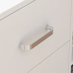 Bureau d'angle réversible blanc pivotant Bureau d'ordinateur