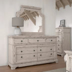 Palisade 5-Piece Antique White Bedroom Set